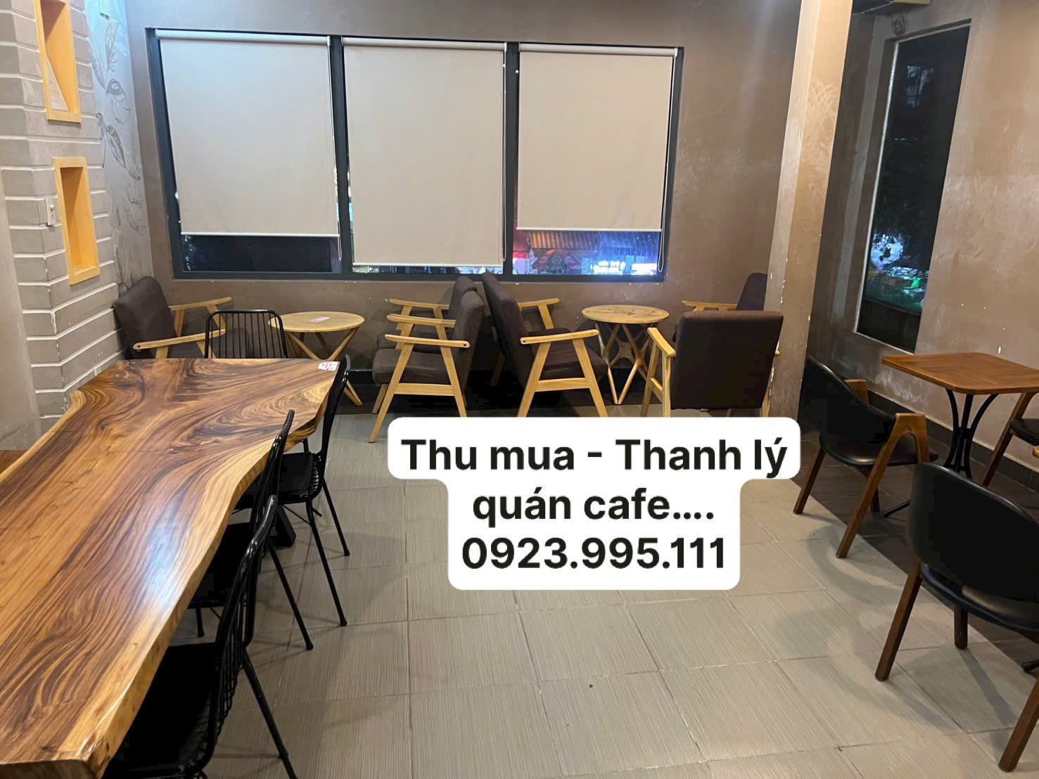 Thanh lý quán cafe