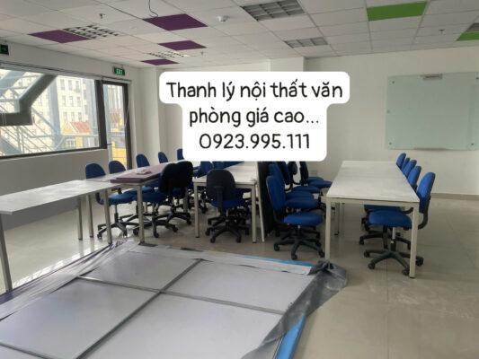 Thanh lý nội thất văn phòng Quận 7
