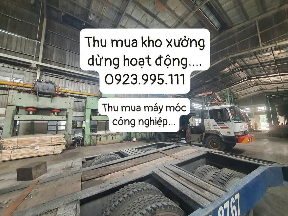 Thu mua máy móc công nghiệp cũ
