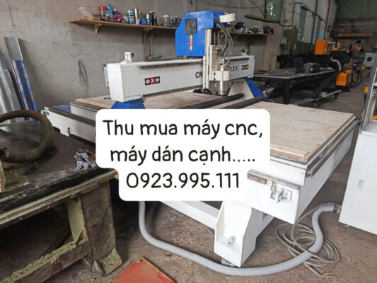 thu mua máy cnc , máy dán cạnh cũ 