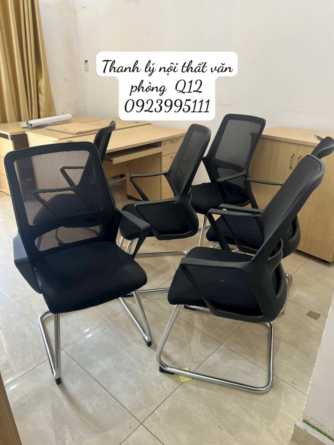 THANH LÝ NỘI THẤT VĂN PHÒNG QUẬN 12