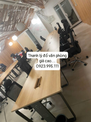 Thanh lý nội thất văn phòng tại Gò Vấp