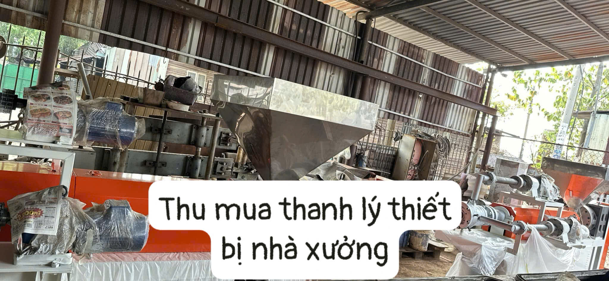THU MUA THANH LÝ NHÀ XƯỞNG GIÁ CAO